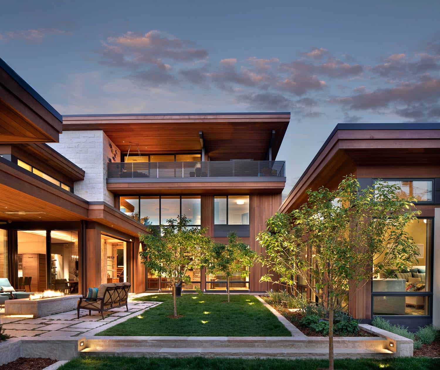 modern urban house exterior Denver Colorado 