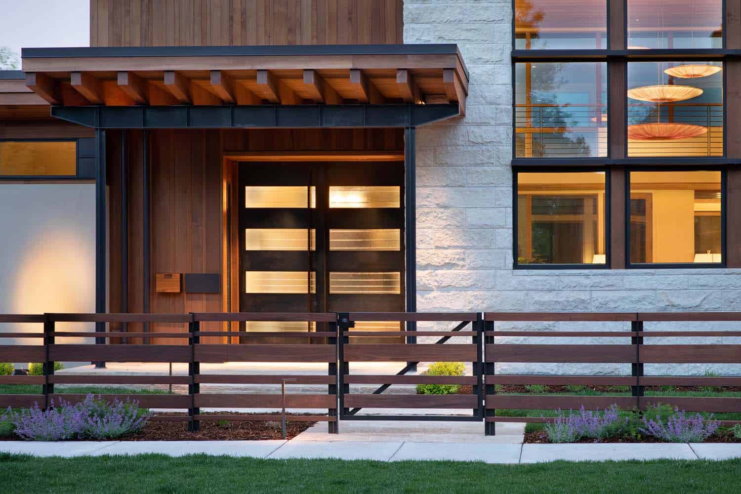 modern urban house exterior Denver Colorado 