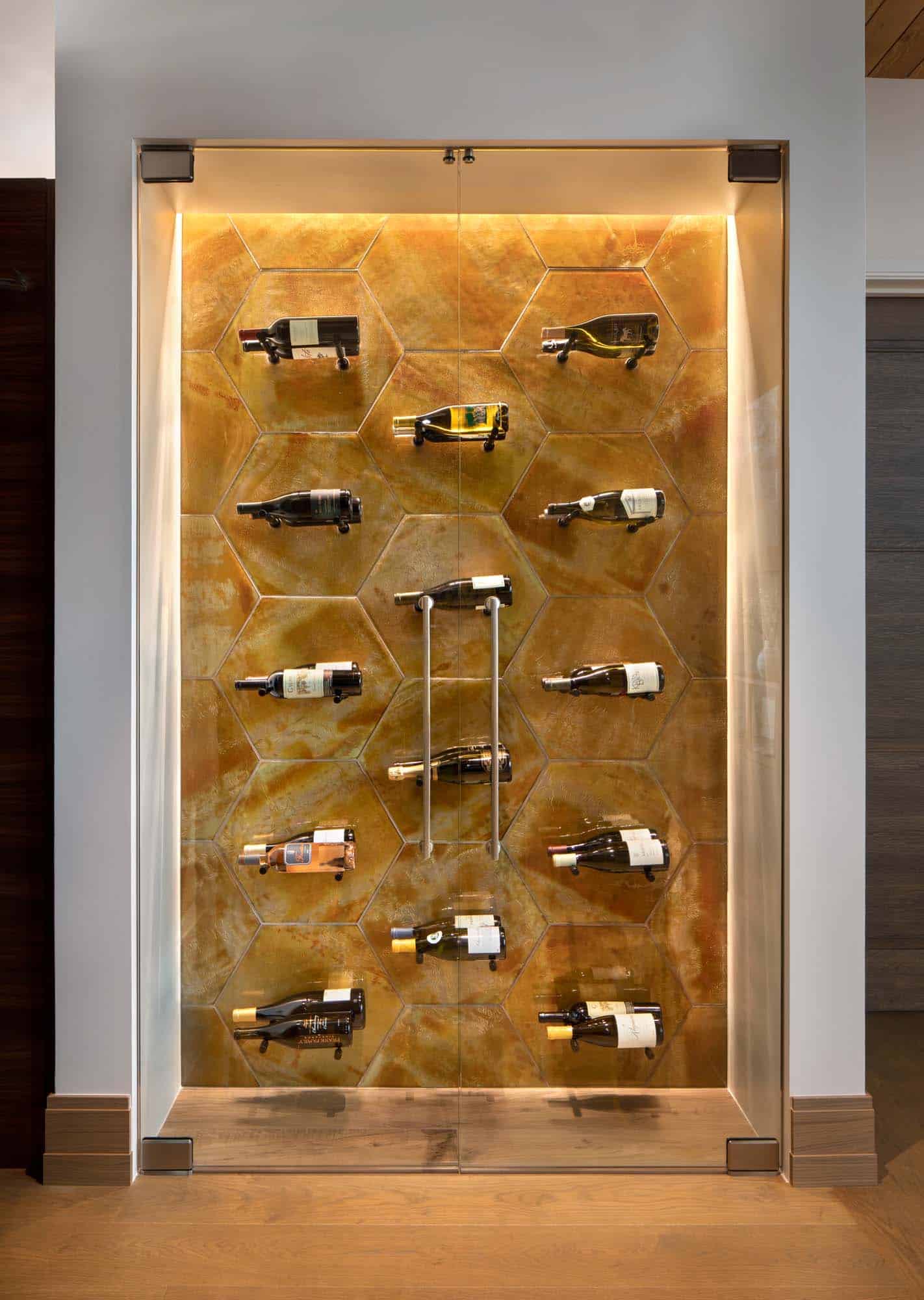 modern wine cellar