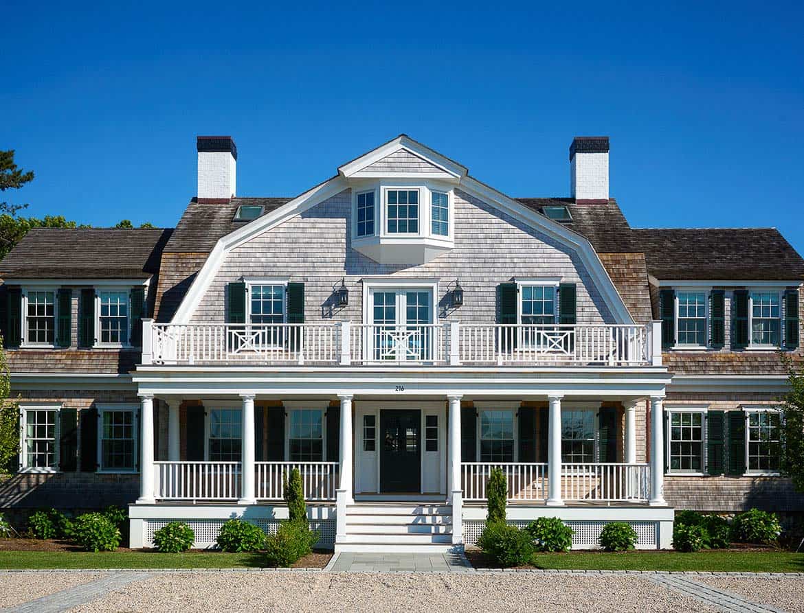 shingle style home exterior
