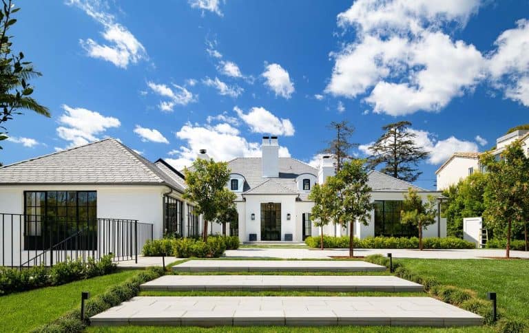 Step inside this renovated Brentwood house with an understated elegance