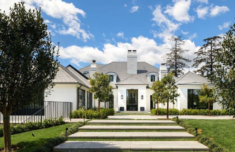 Step inside this renovated Brentwood house with an understated elegance