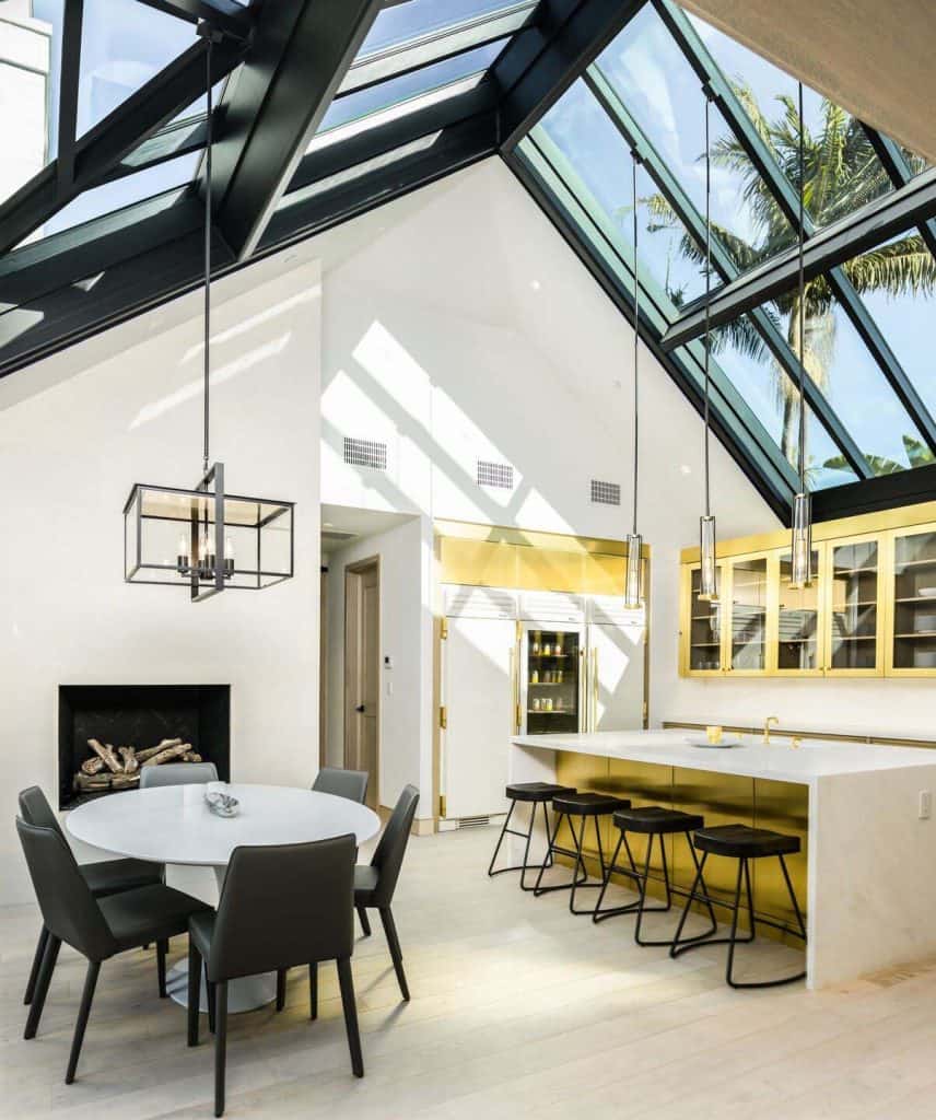 Step inside this renovated Brentwood house with an understated elegance