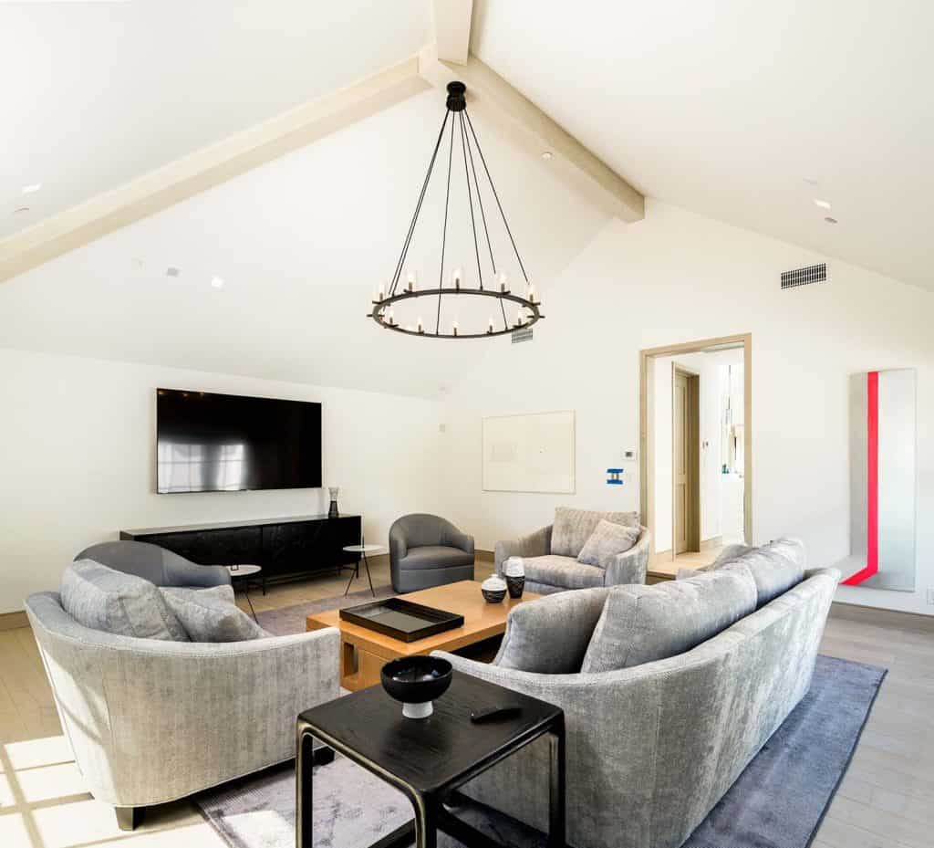 Step inside this renovated Brentwood house with an understated elegance