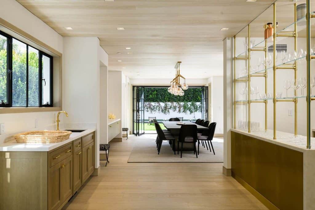 Step inside this renovated Brentwood house with an understated elegance