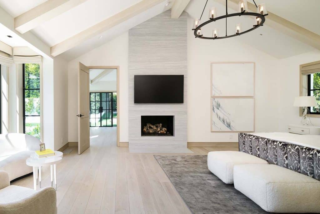 Step inside this renovated Brentwood house with an understated elegance