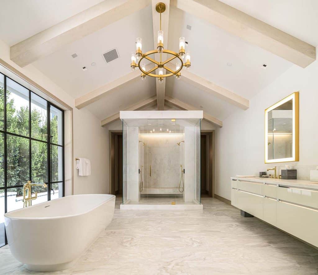 Step inside this renovated Brentwood house with an understated elegance