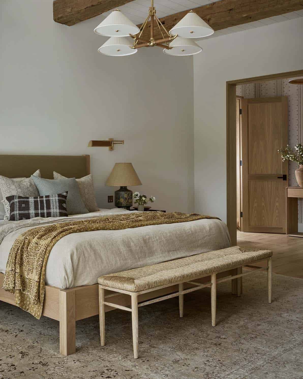 transitional style bedroom