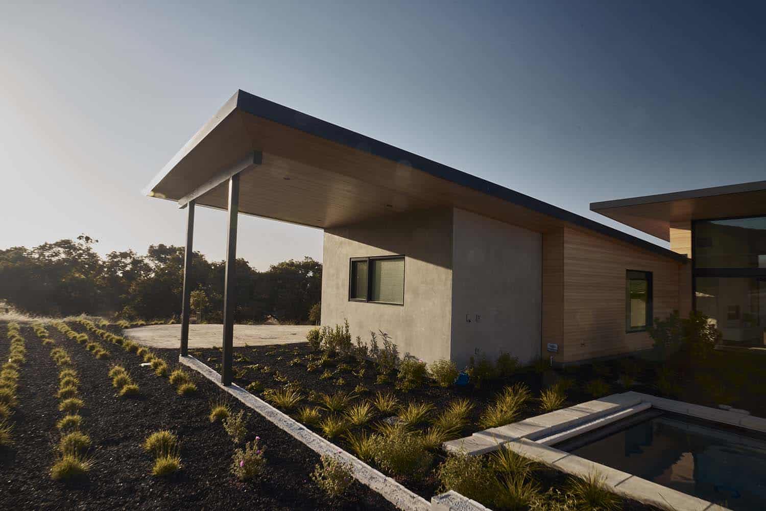 modern home exterior