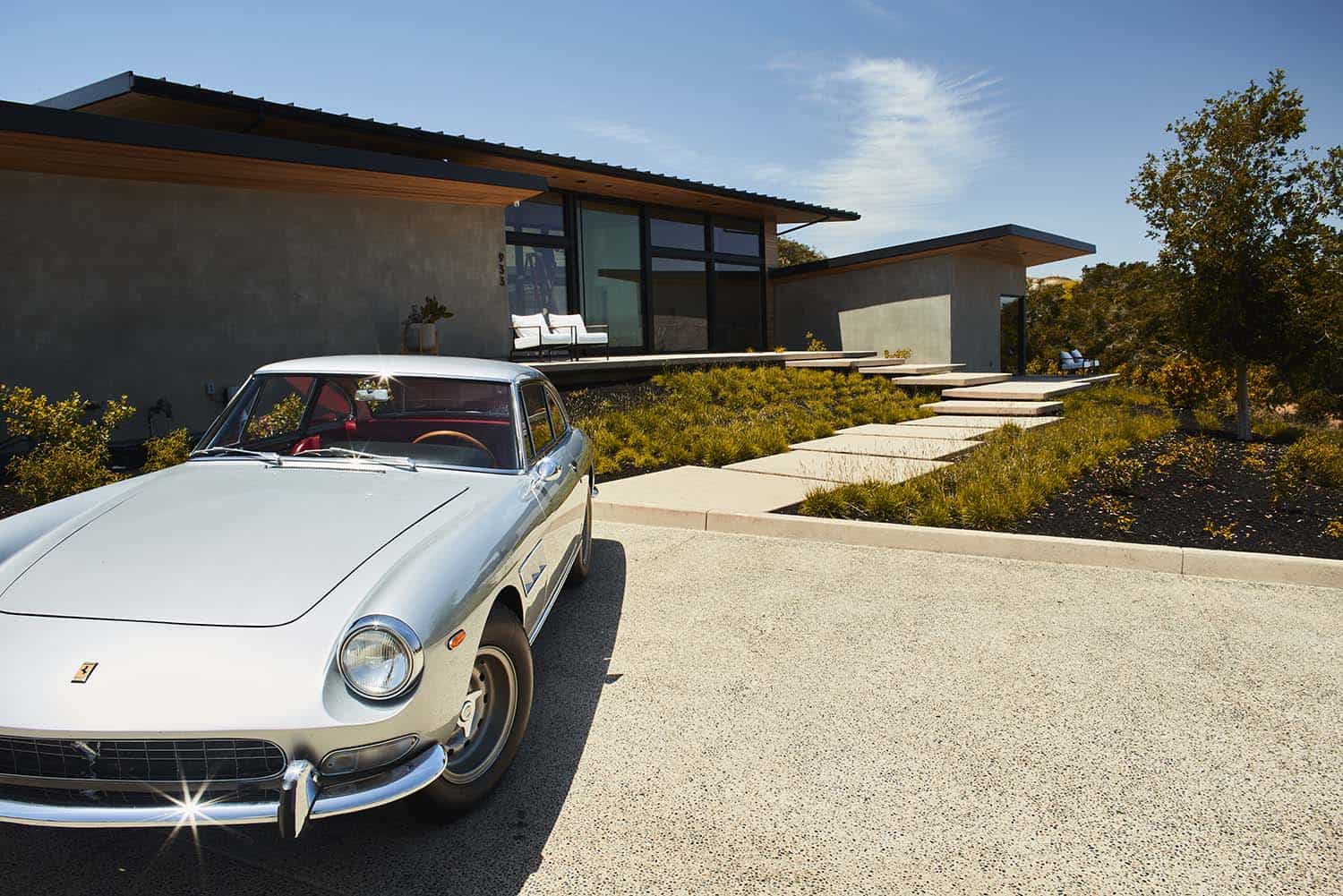 modern home exterior