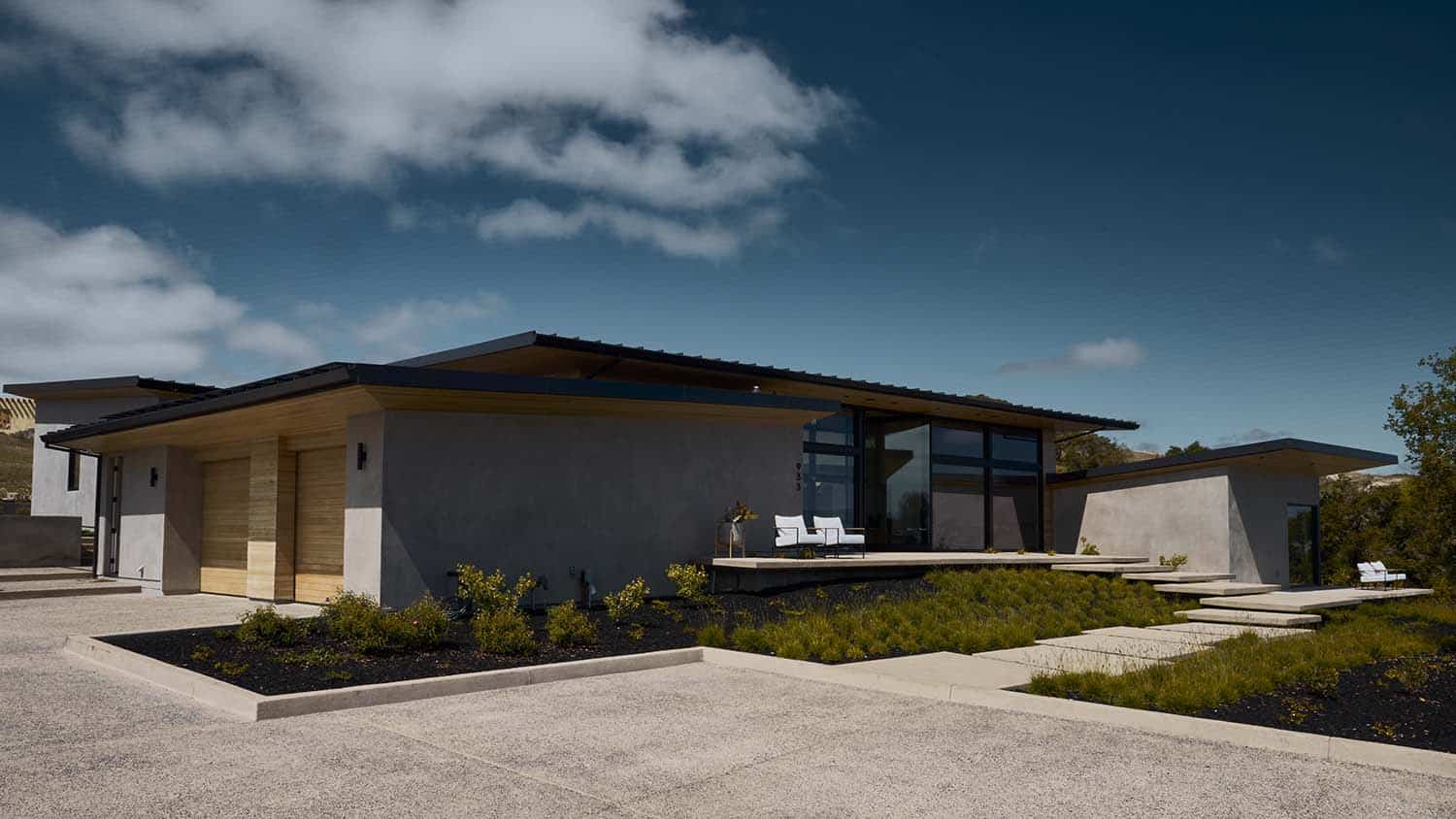 modern home exterior