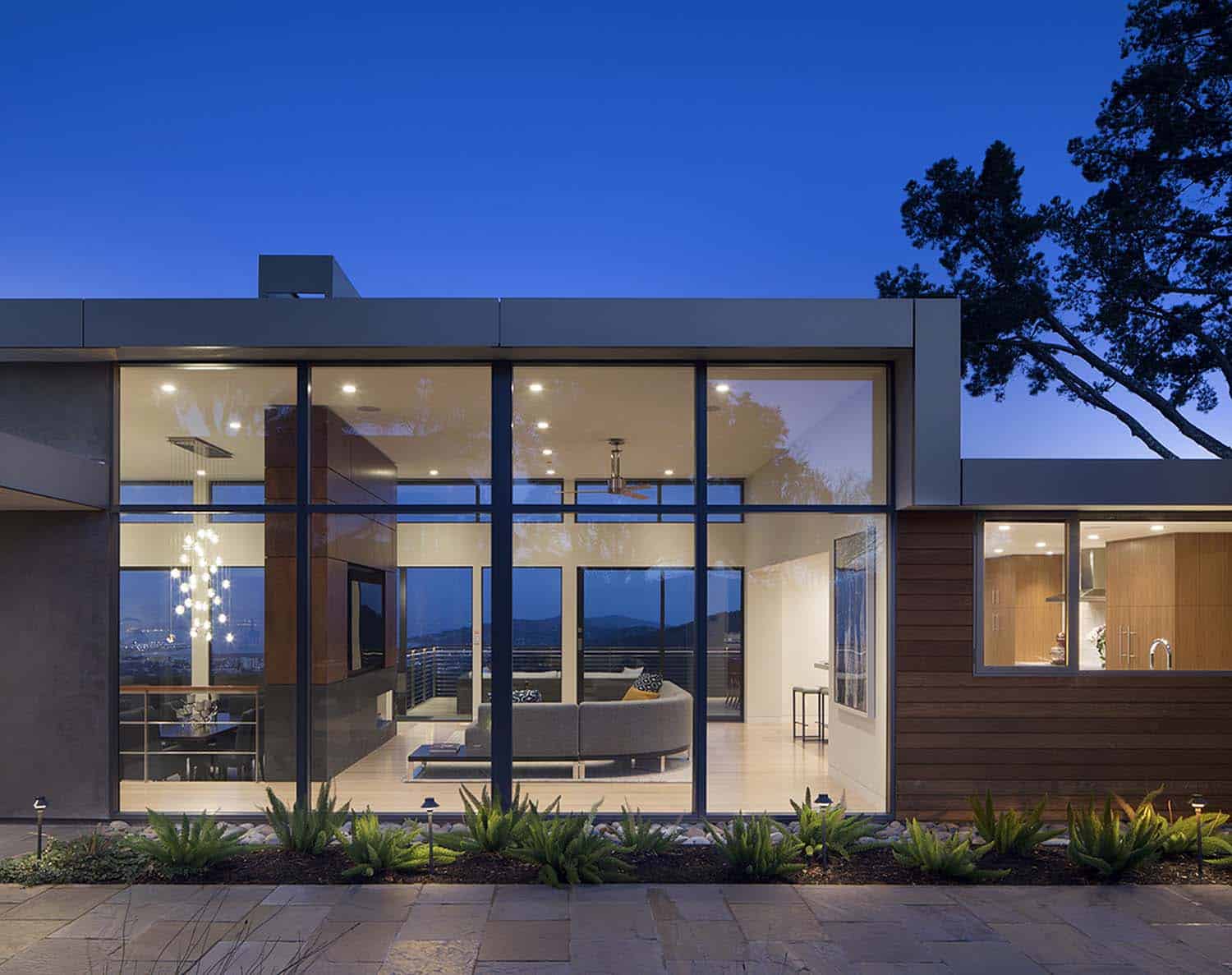 house exterior view of living room