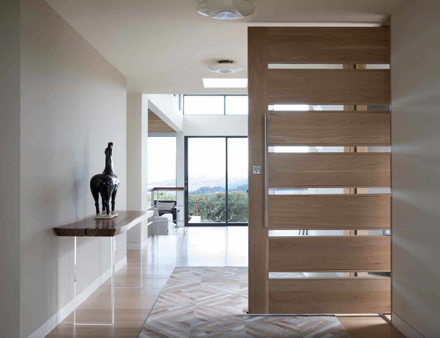 modern house entry