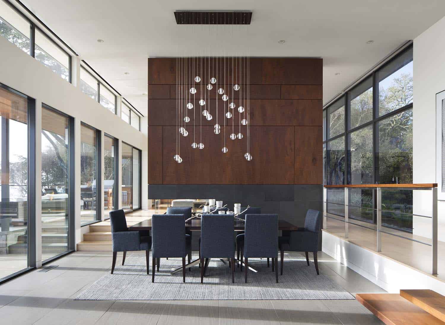 modern dining room