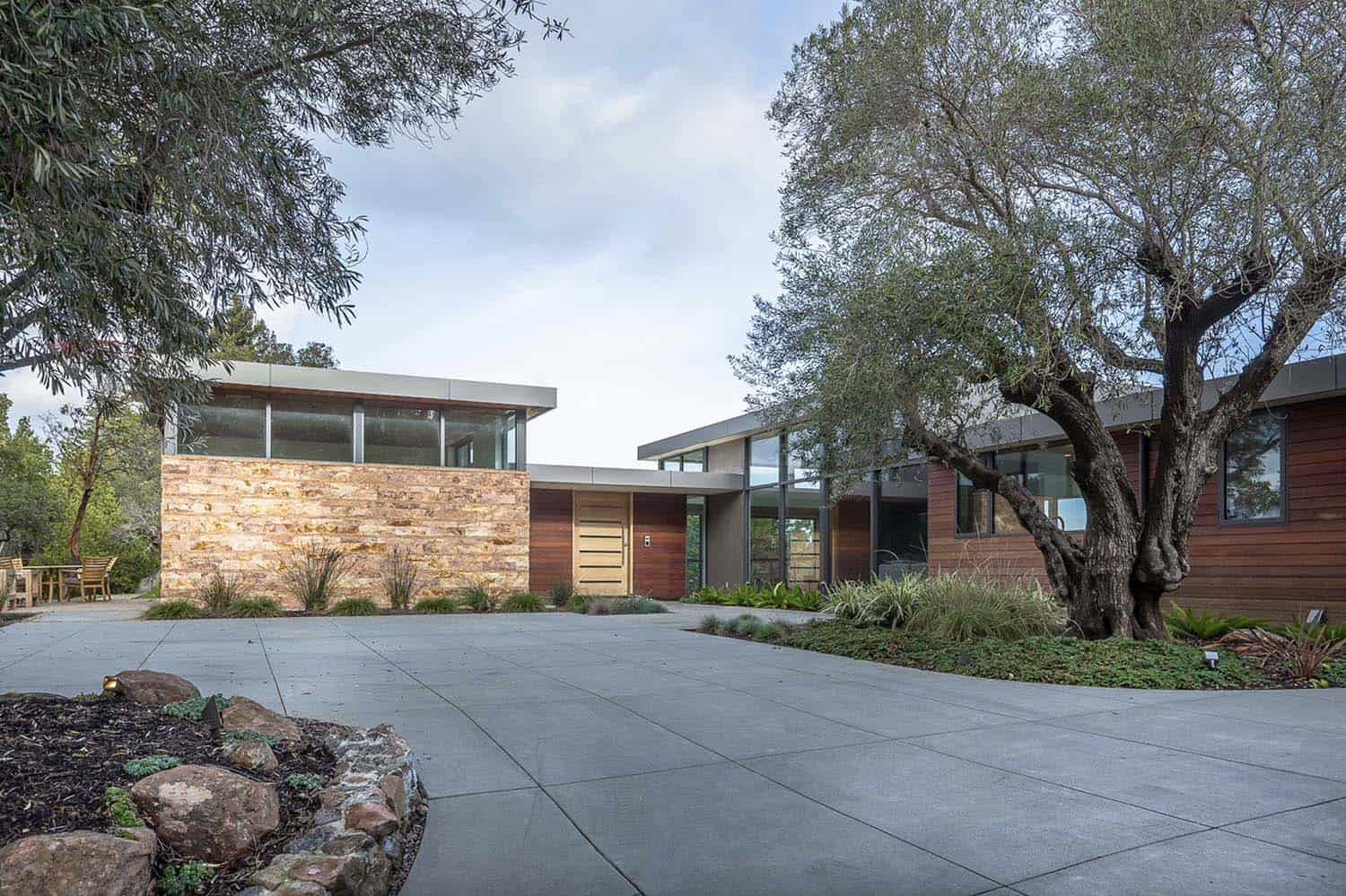 modern house exterior