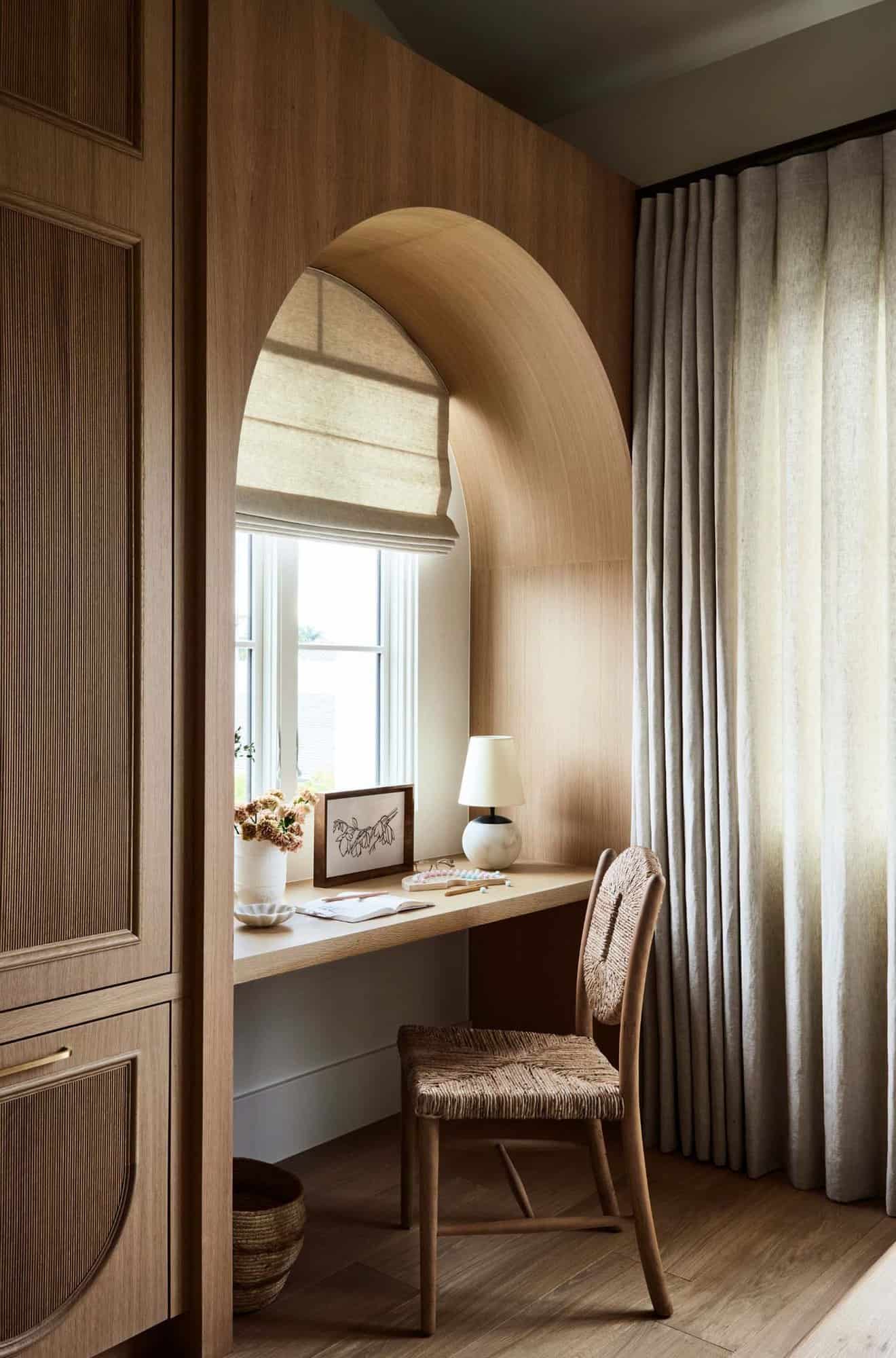 modern Spanish style home office