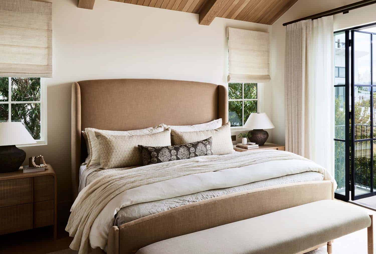modern Spanish style bedroom