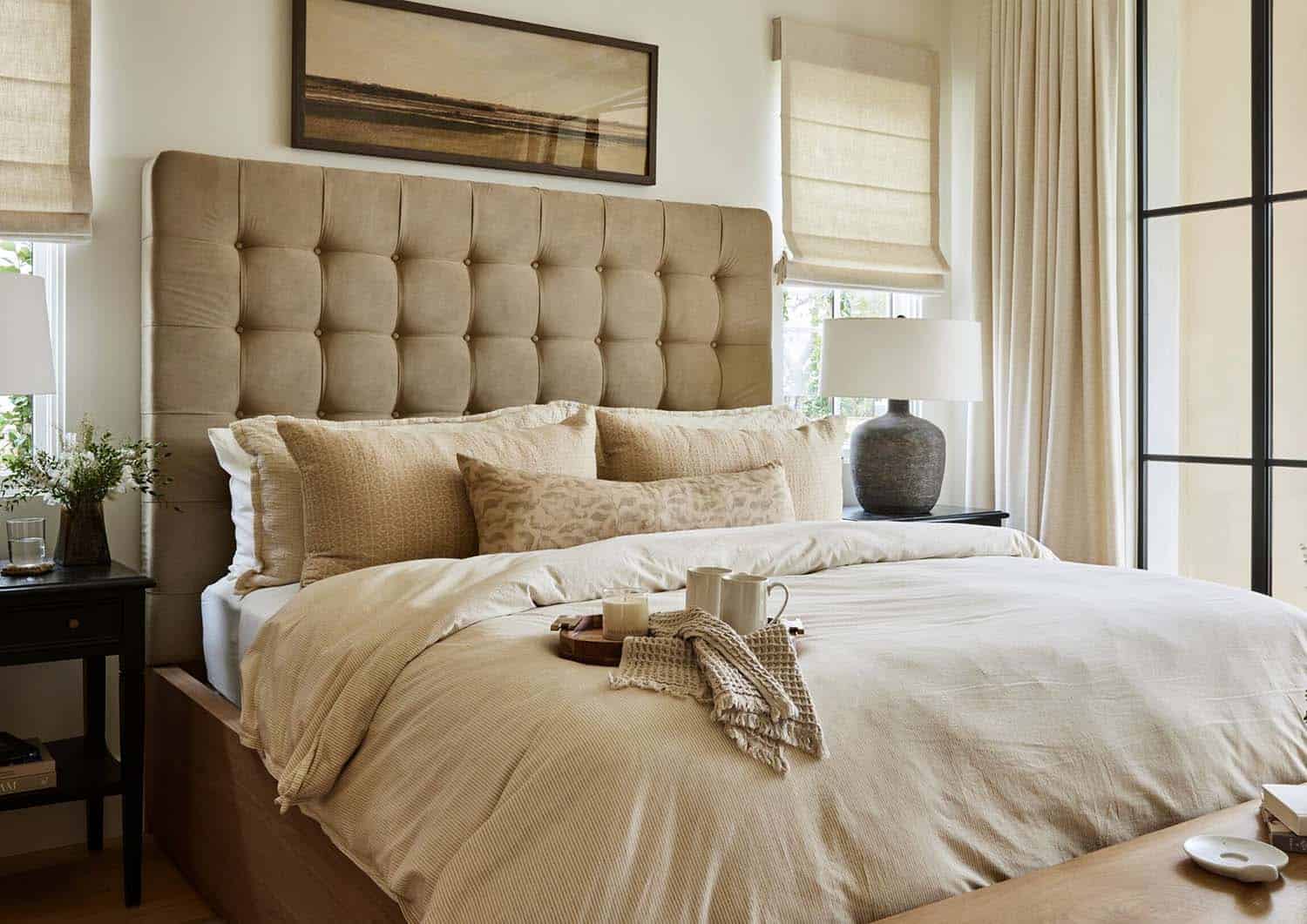 modern Spanish style bedroom