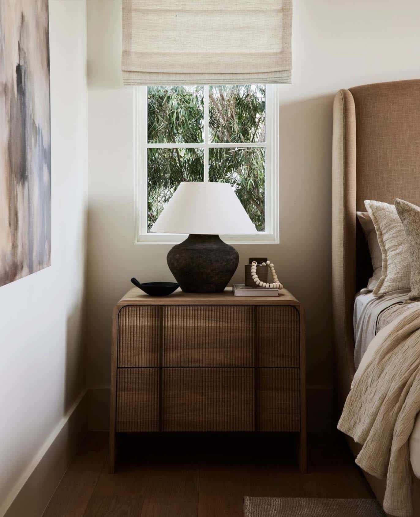 modern Spanish style bedroom