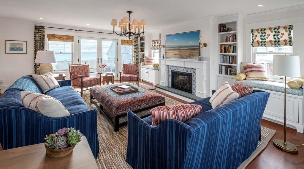 Step into a stunning beach cottage amidst the coastal Maine sand dunes
