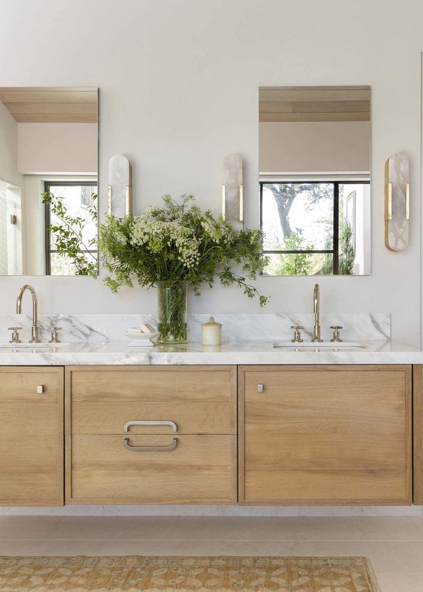 French provincial bathroom vanity