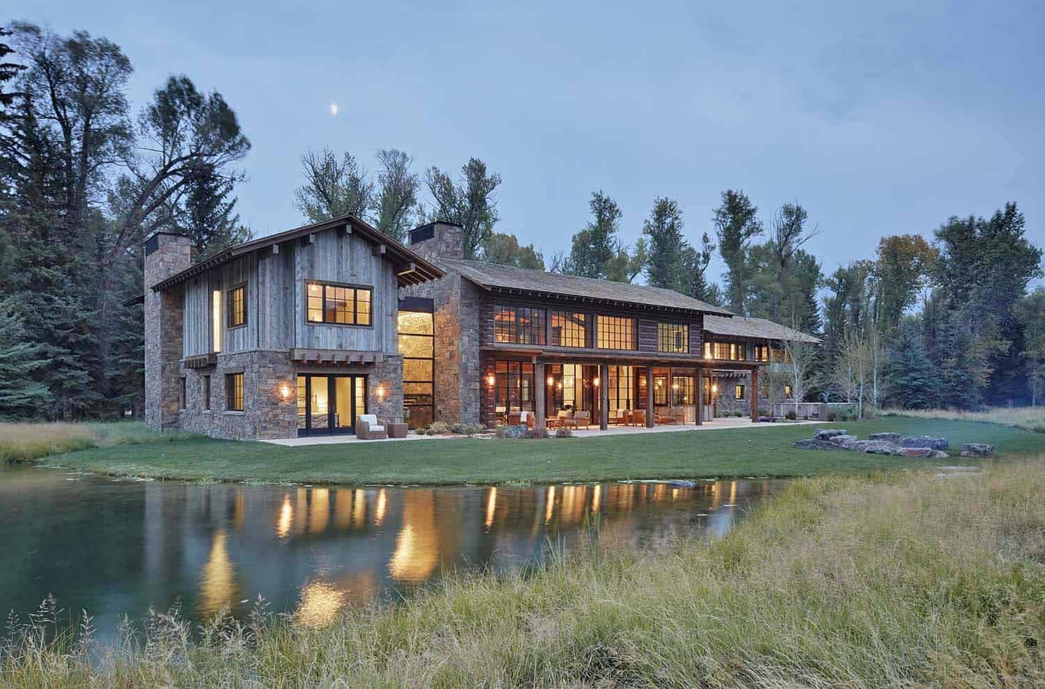 Picture of This mountain retreat celebrates the beauty of the Wyoming landscape