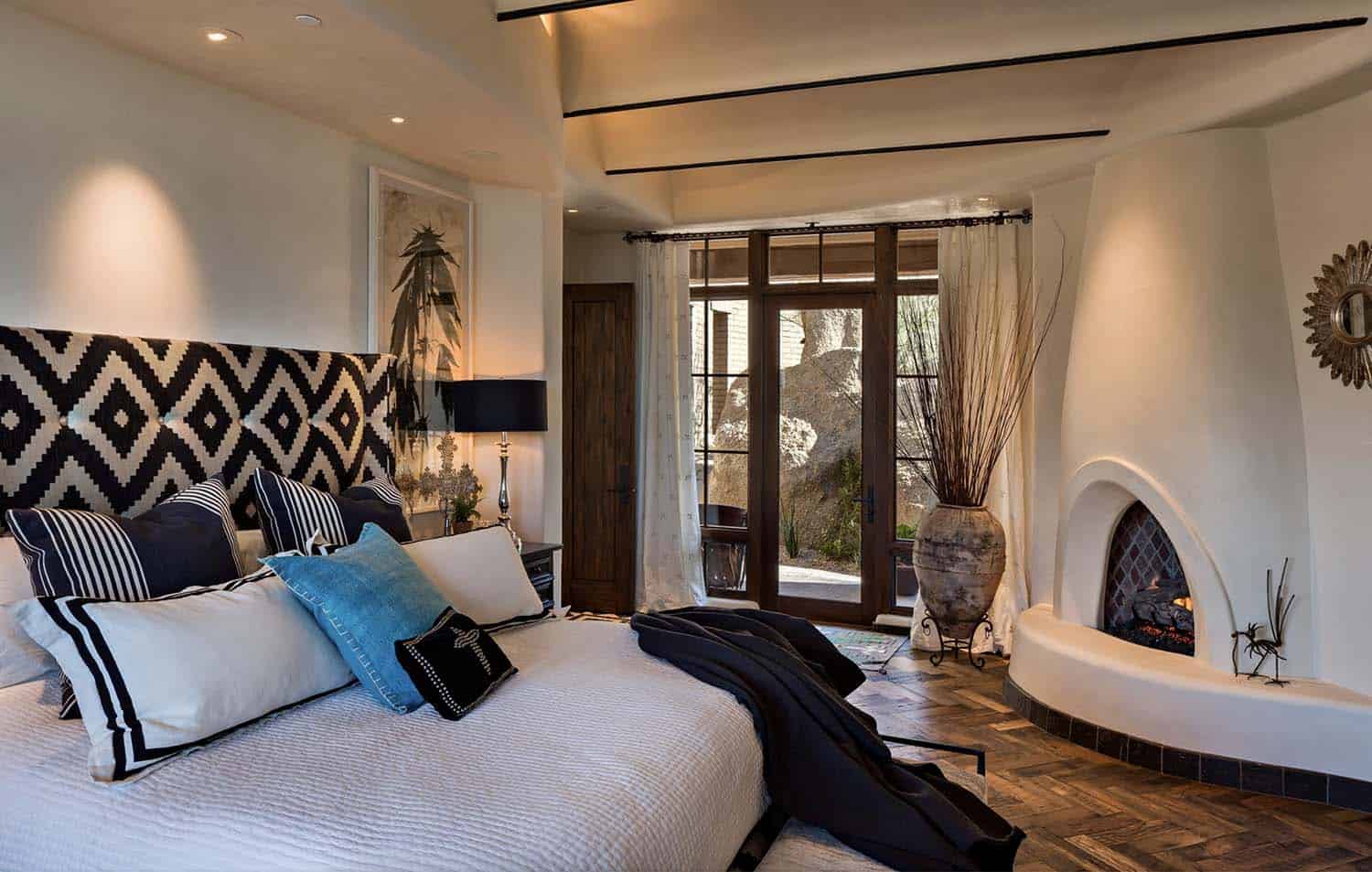 southwestern style bedroom