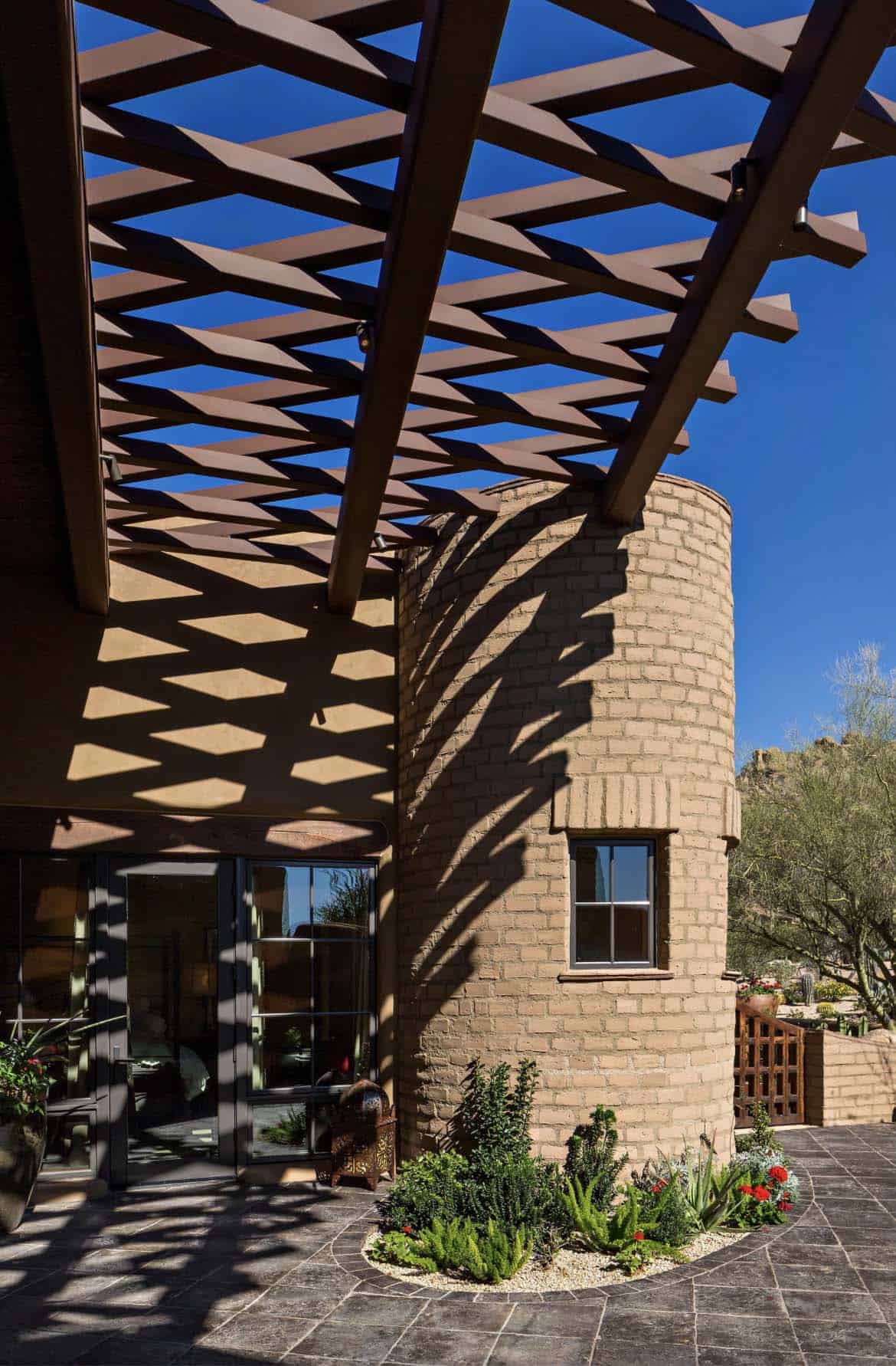 southwestern style home exterior