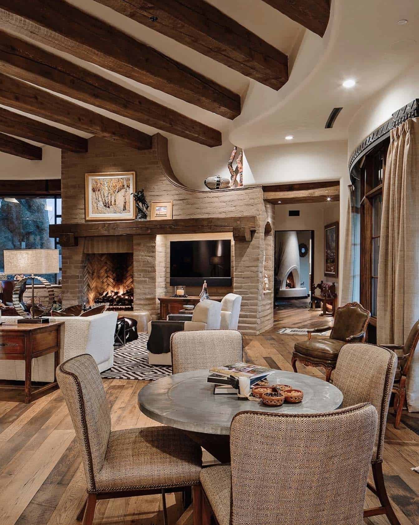 southwestern style living room