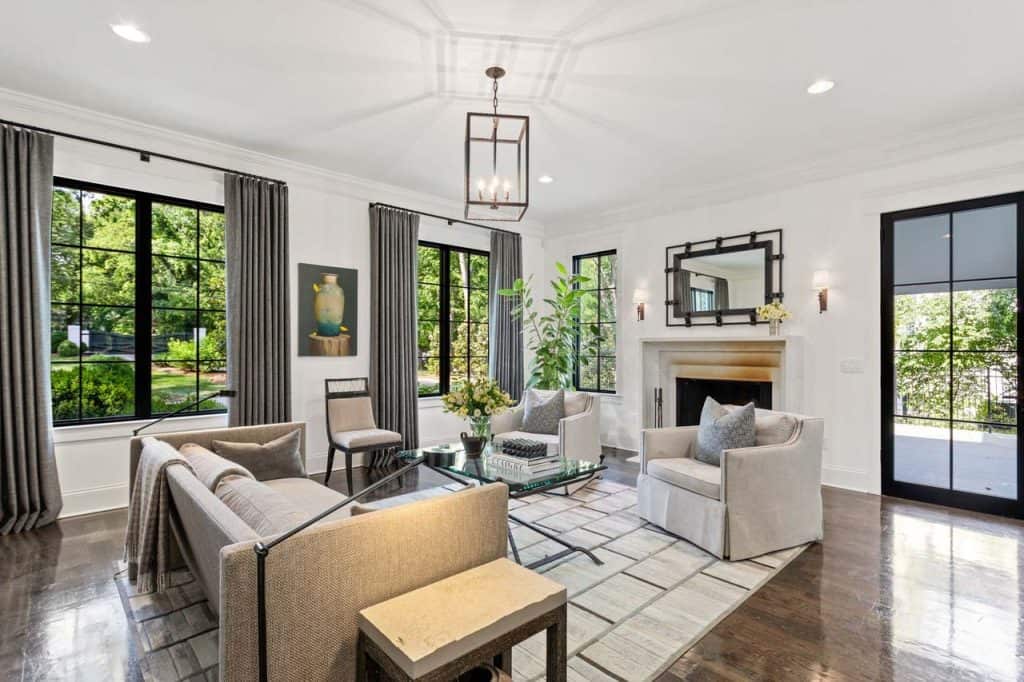 Tour this dreamy cottage style Nashville house with stylish living spaces