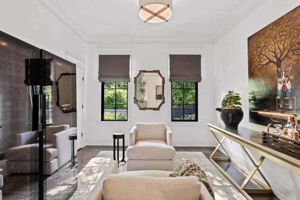Tour this dreamy cottage style Nashville house with stylish living spaces