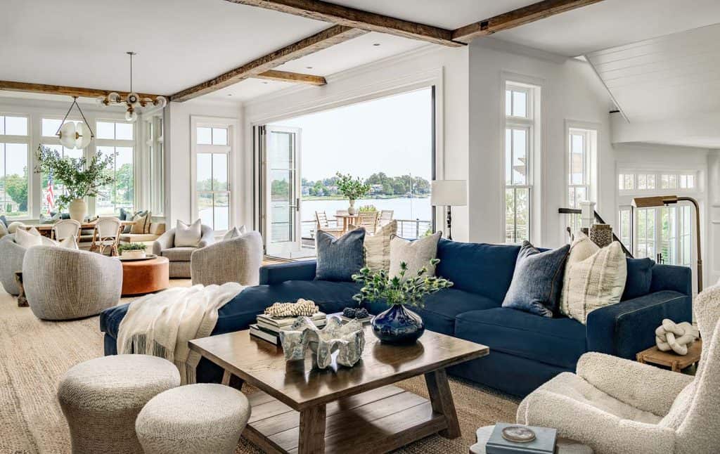 See this gorgeous waterfront house in Greenwich with extraordinary details