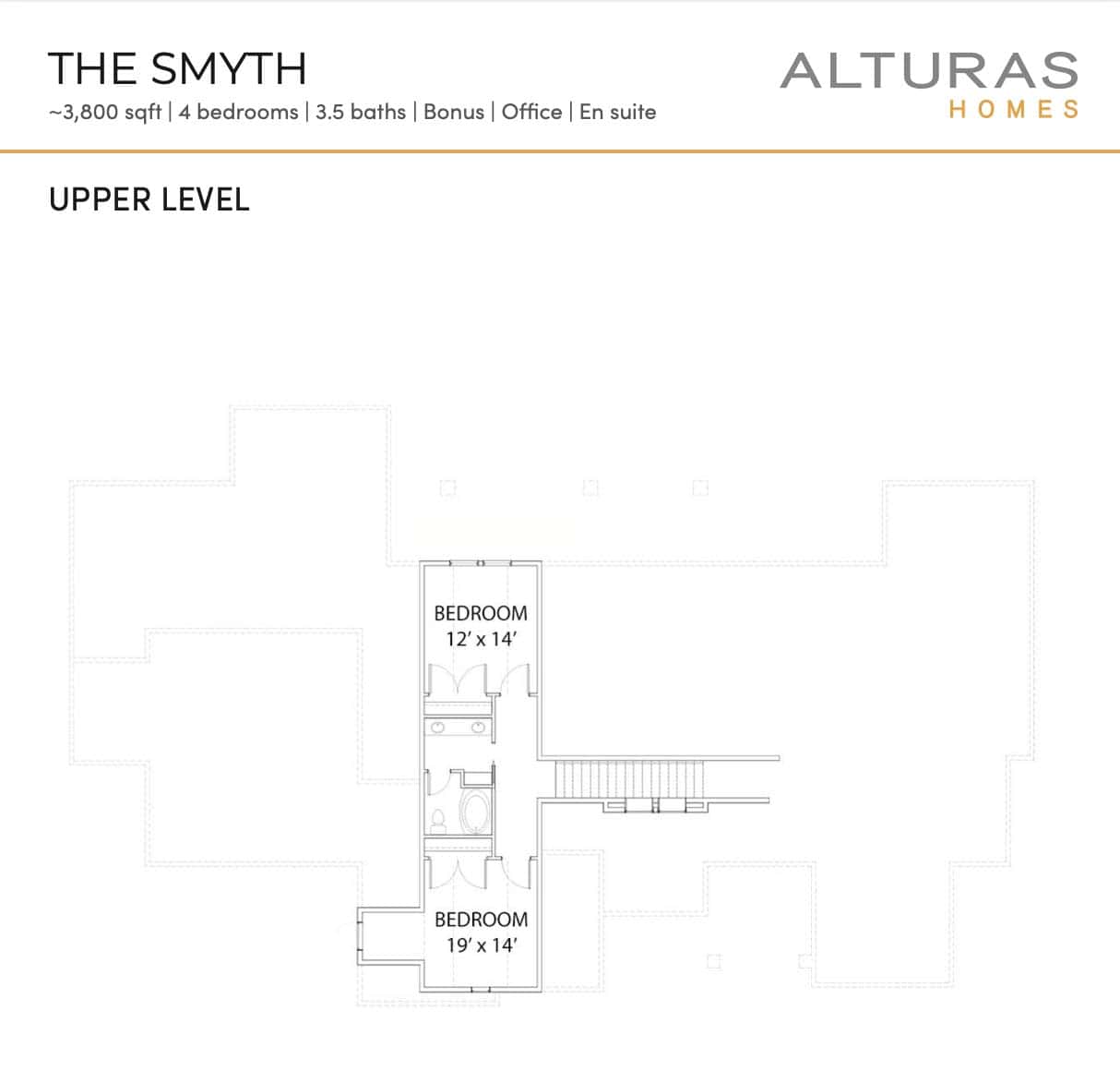 modern home floor plan