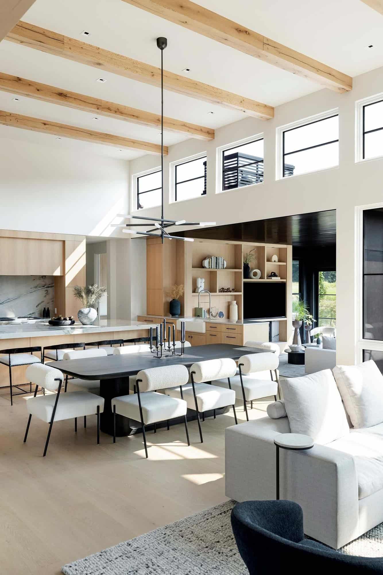 modern great room