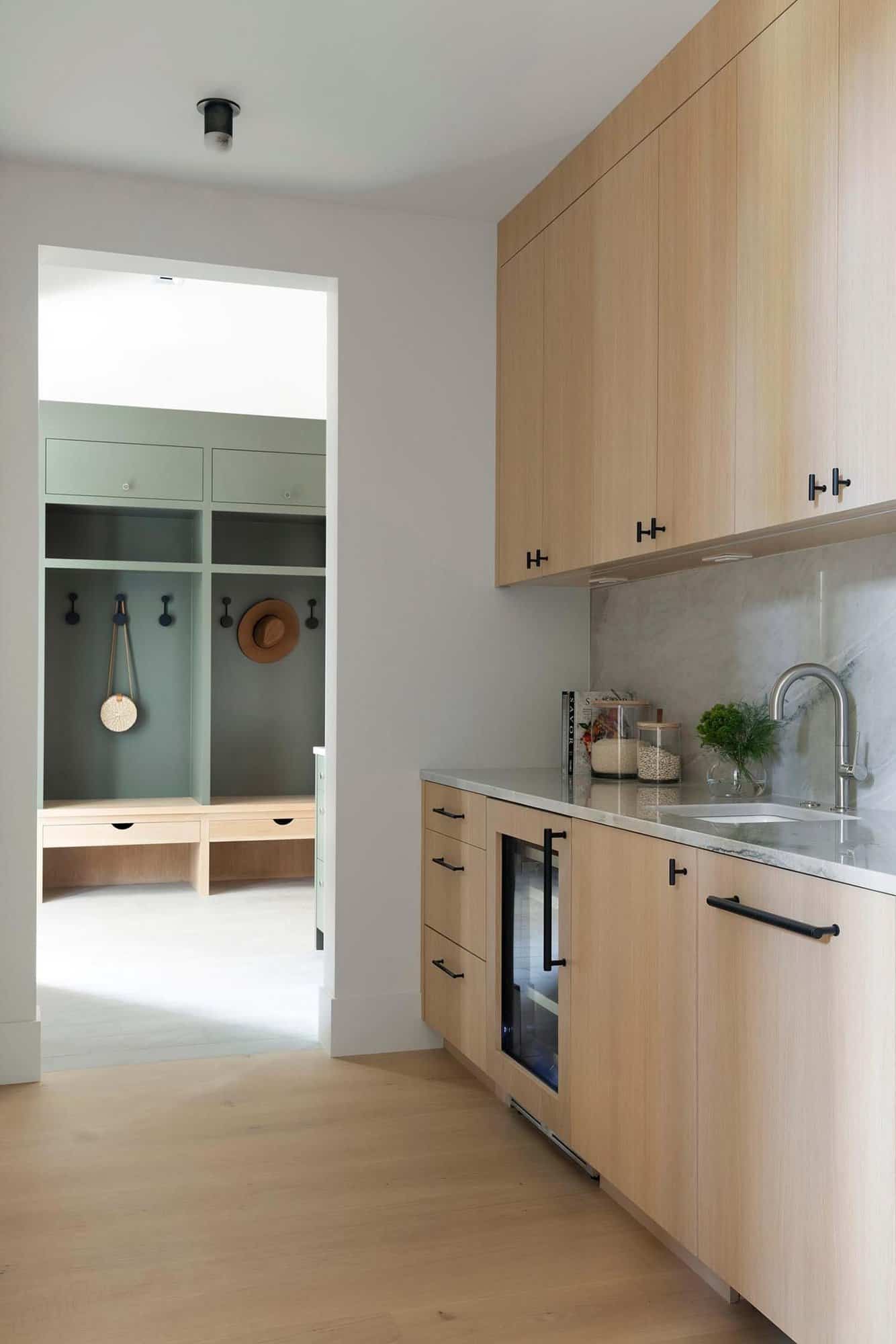 modern home bar