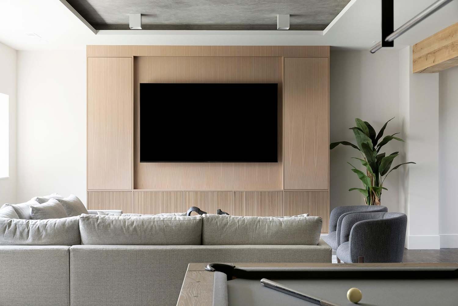modern family room