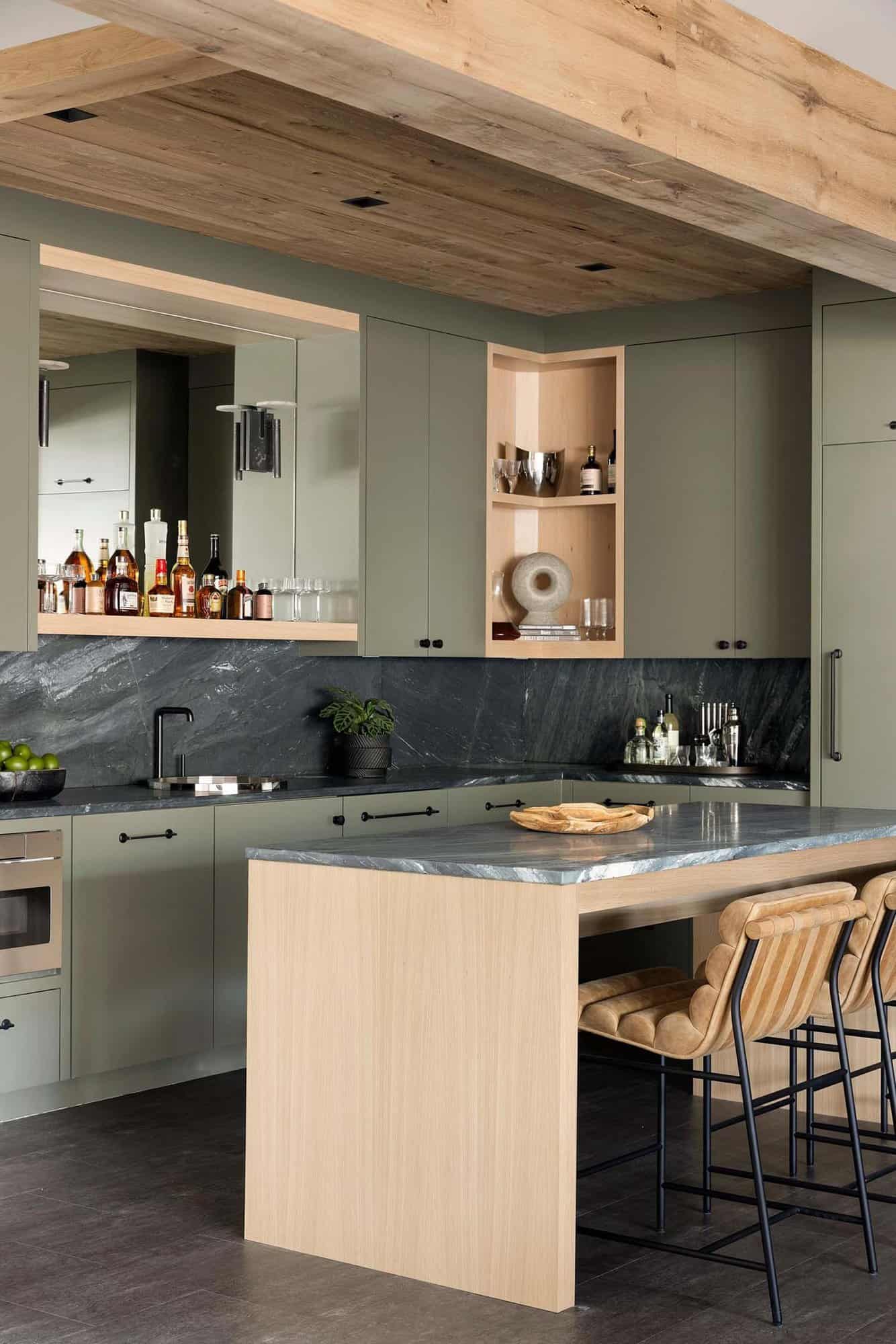 modern home bar