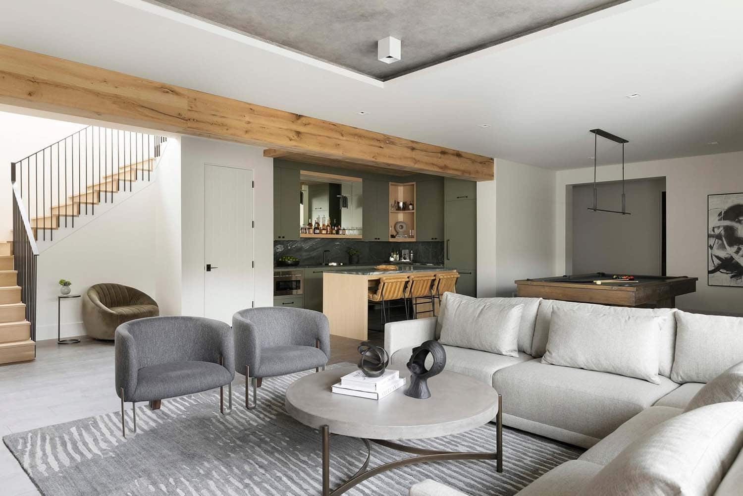 modern family room