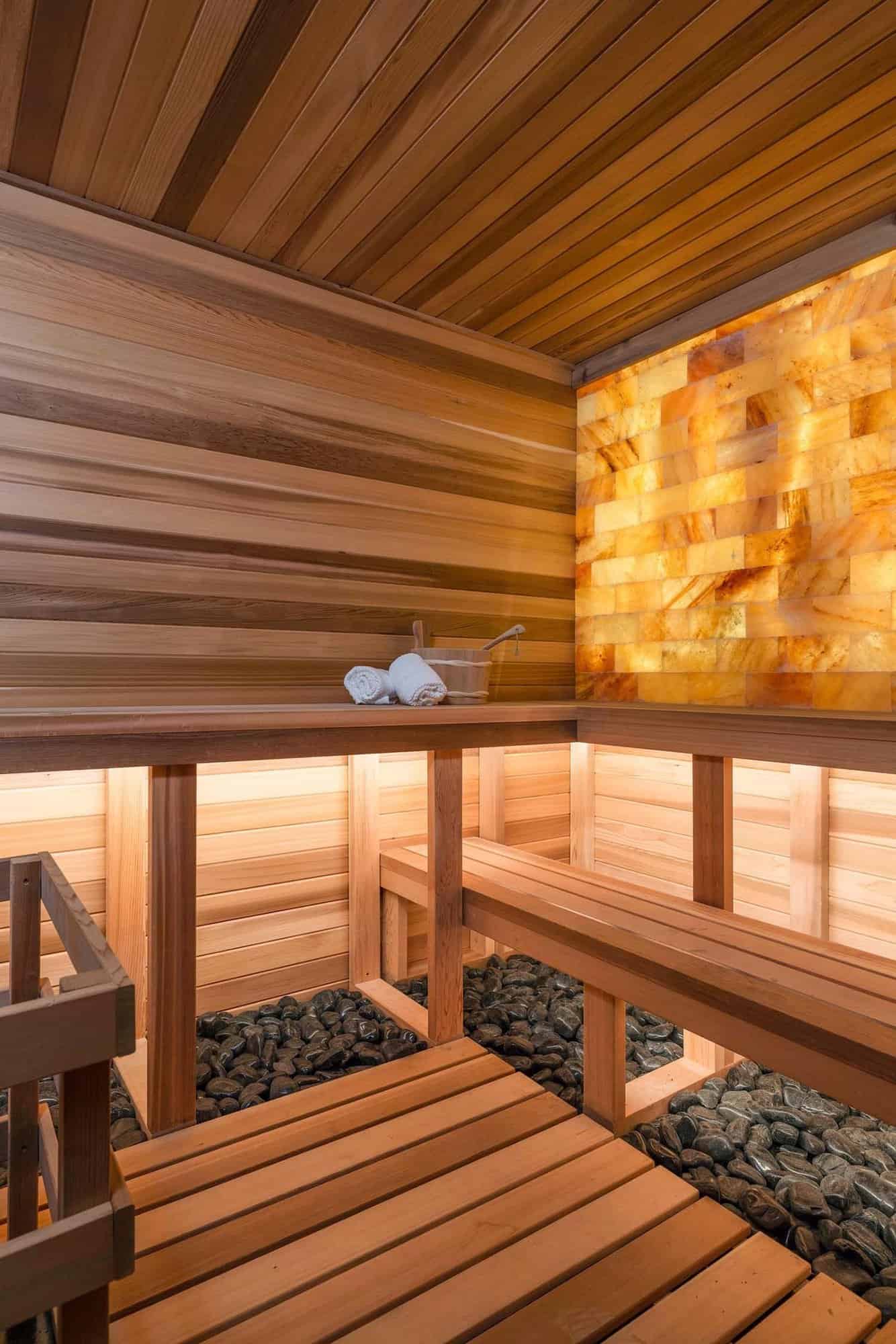 modern sauna