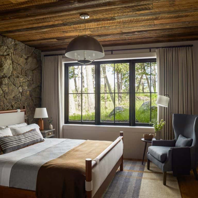 Step into this modern meets rustic retreat surrounded by nature in Montana