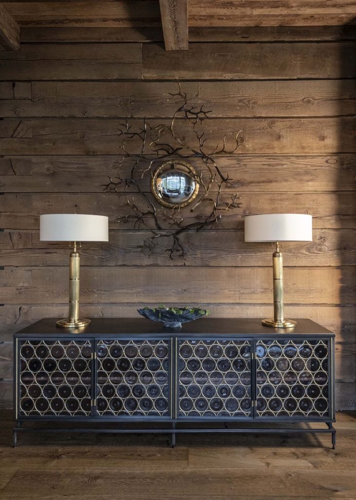 Tour this rustic yet refined Big Sky house with majestic mountain views