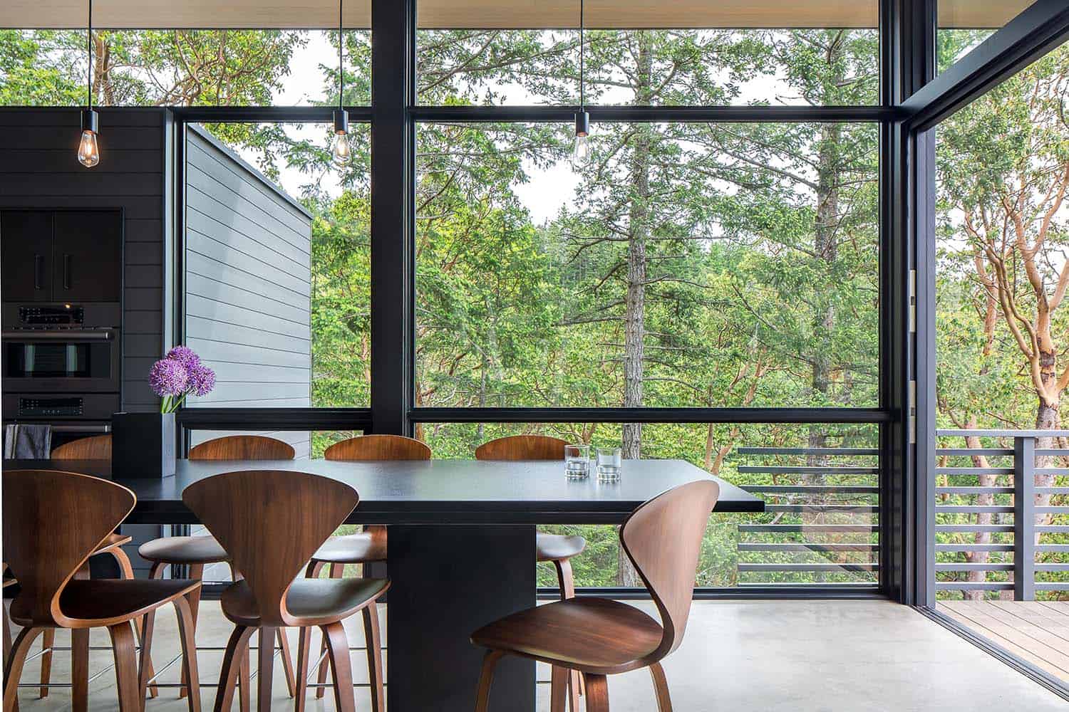 contemporary dining room