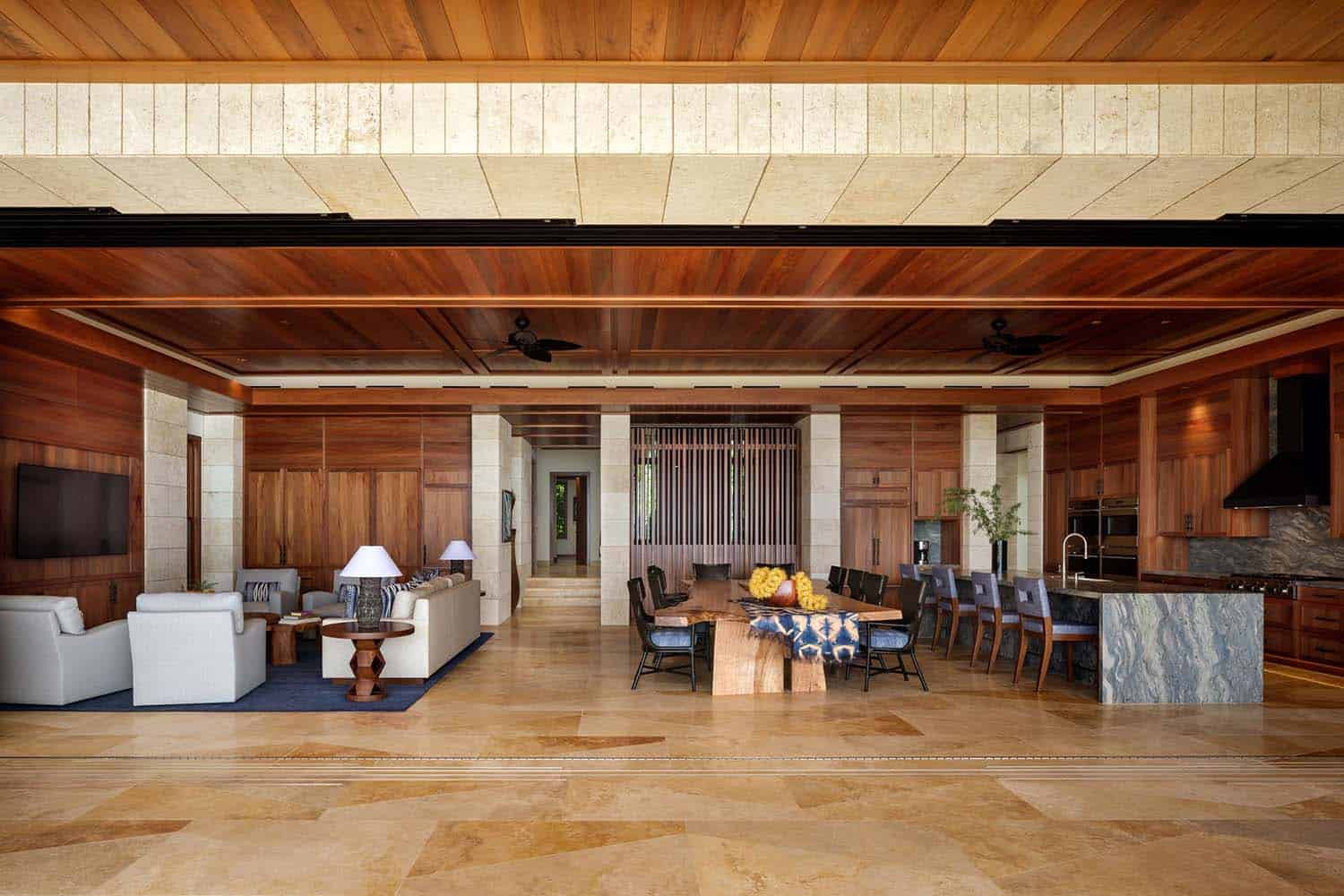 contemporary great room