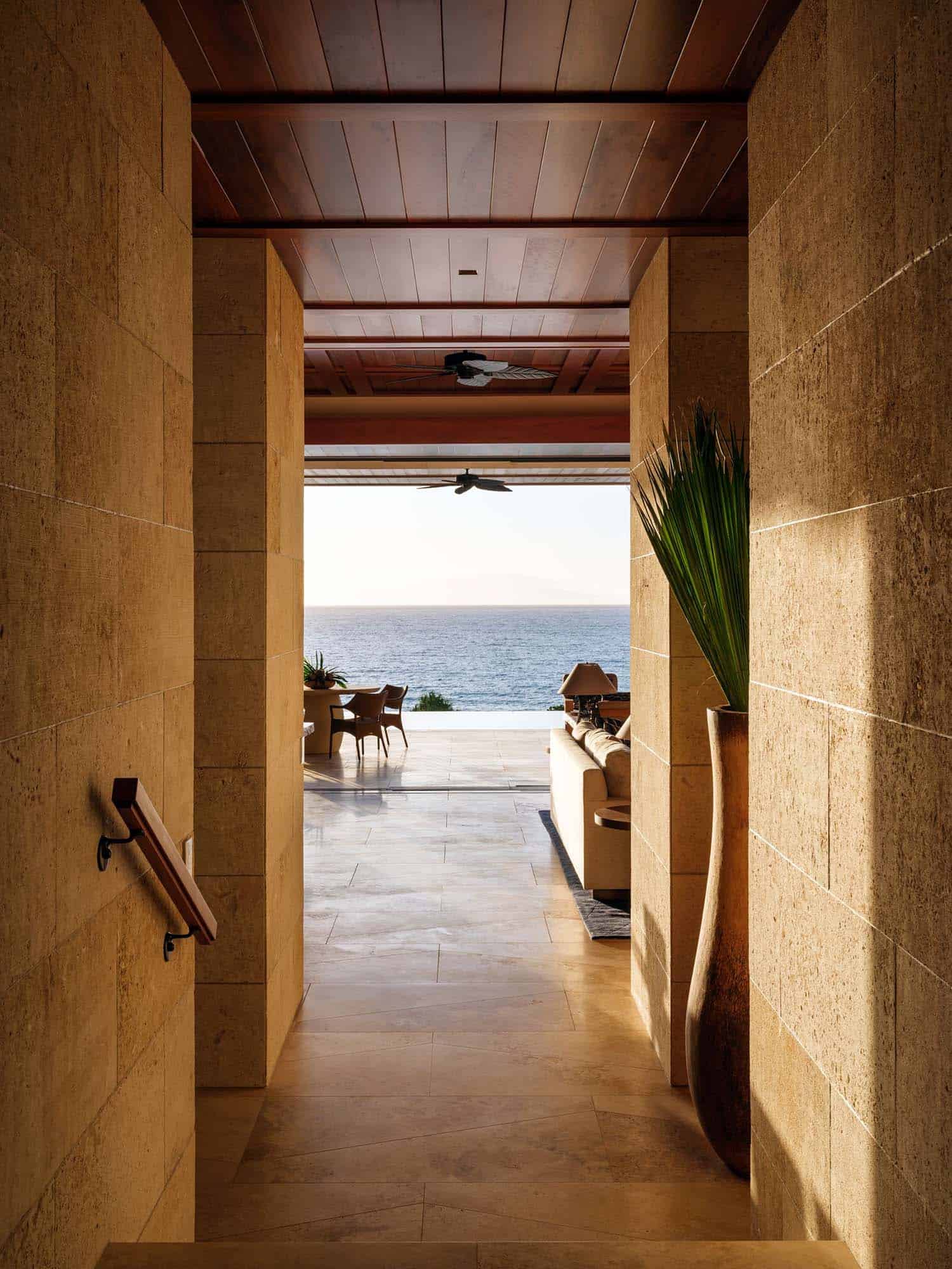 contemporary hallway