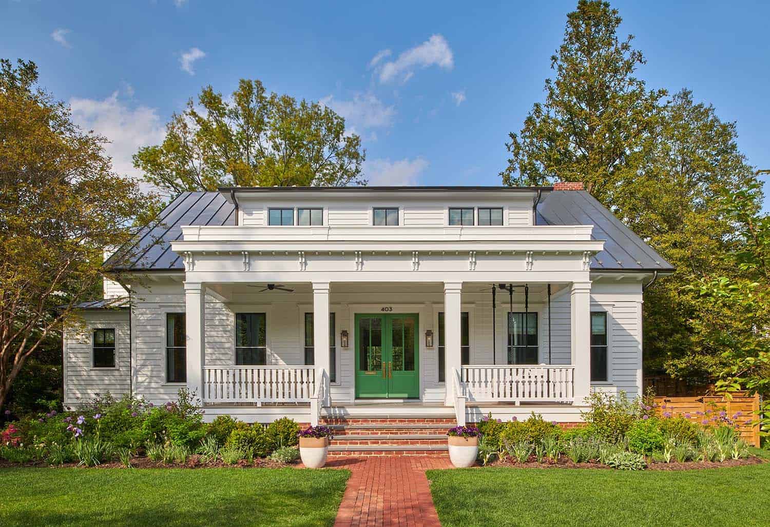 Italianate bungalow exterior