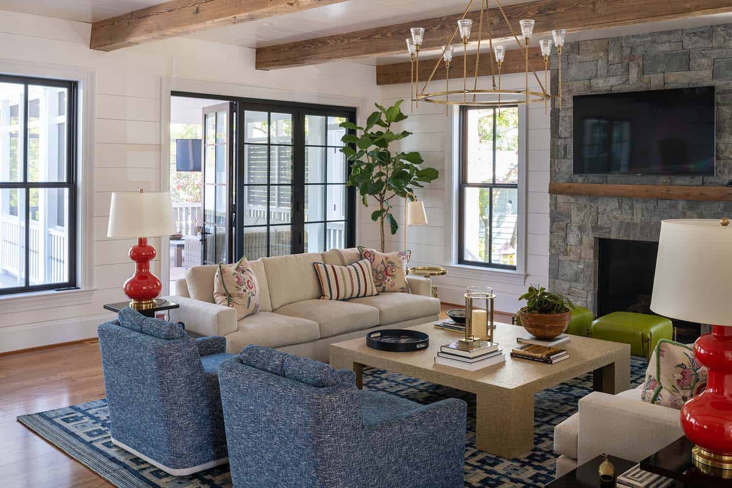 contemporary living room