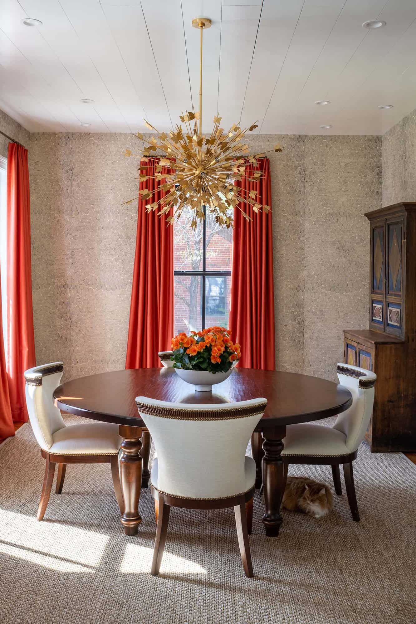 contemporary dining room