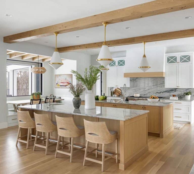 Step into an inviting Lake Minnetonka house with a soothing color palette