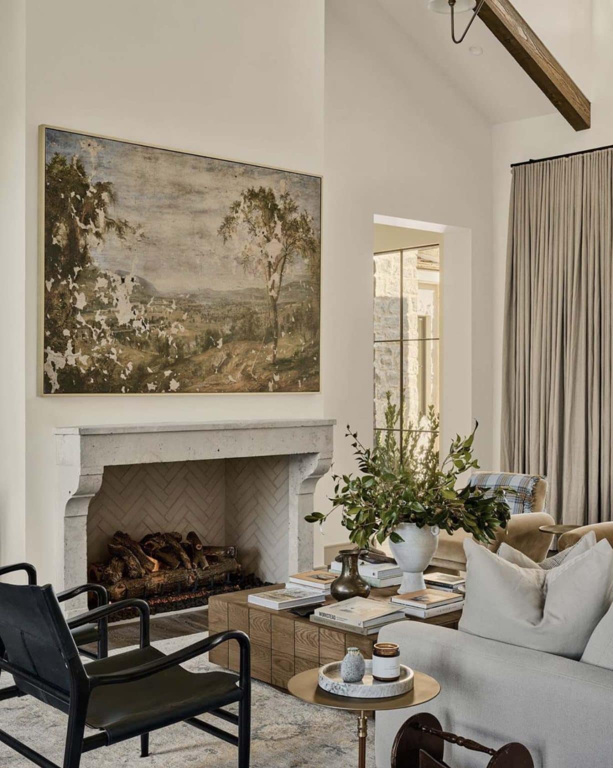 Step into a stunning English country home beneath the mountains of Arizona