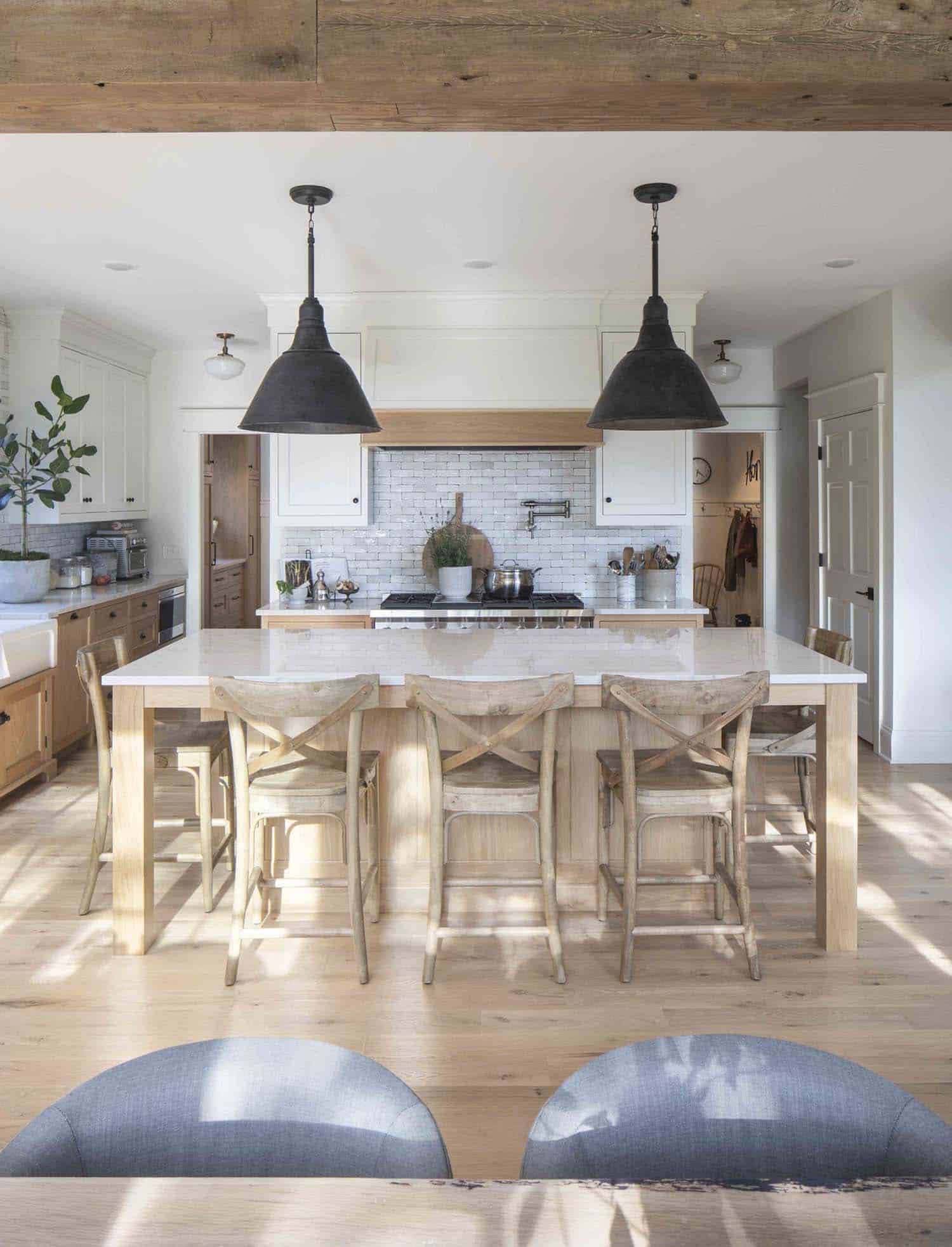 European style farmhouse kitchen